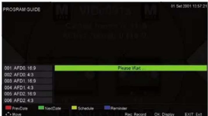 LENCO LED3213 - EPG Menu - 1