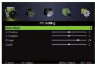 LENCO LED3213 - PC Setting - 1