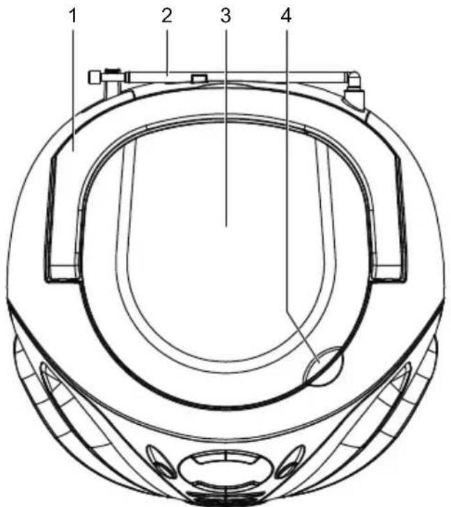 LENCO SCD39 - VISTA DEL APARATO - 1