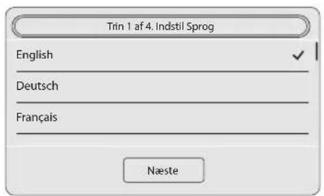SAMSUNG WW10H9600EW - TRIN 1 - Indstil Sprog - 1