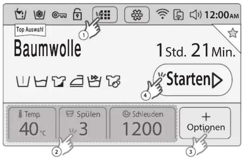 SAMSUNG WW10H9600EW - Mit weniger einfachen Schritten zu sauberer Wäsche - 1