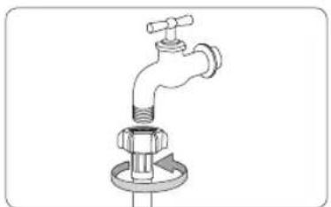 SAMSUNG WW10H9600EW - TRINN 4 - Koble til vannslangen - 8