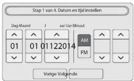 SAMSUNG WW10H9600EW - STAP 2 - Datum en hijd instellen - 1