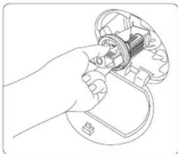 SAMSUNG WW10H9600EW - Nukkasuodatin - 1