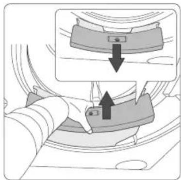 SAMSUNG WW10H9600EW - Distributeur automatique - 1