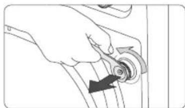 SAMSUNG WW10H9600EW - PASO 2 - Retirada de los tornillos de transporte - 1