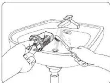 SAMSUNG WW10H9600EW - Nukkasuodatin - 3
