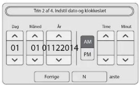 SAMSUNG WW10H9600EW - TRIN 1 - Indstil Sprog - 2