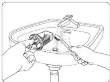 SAMSUNG WW10H9600EW - Vuilfilter - 2