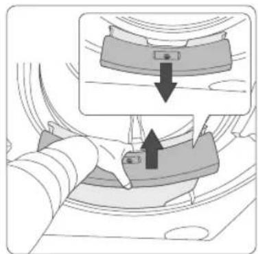 SAMSUNG WW10H9600EW - Vanninntaksfilter - 2