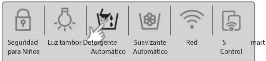 SAMSUNG WW10H9600EW - Barra rápida de paneles - 2