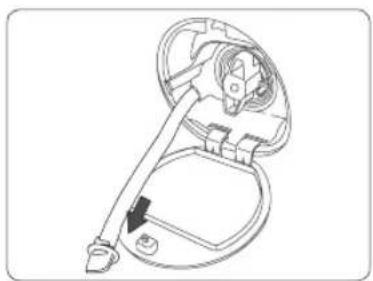 SAMSUNG WW10H9600EW - Noodafvoer - 2