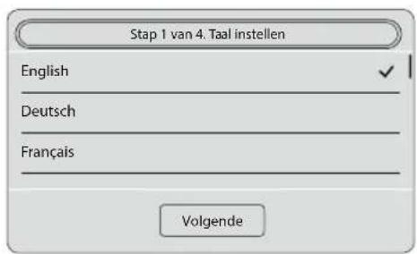 SAMSUNG WW10H9600EW - STAP 1 - Taal instellen - 1