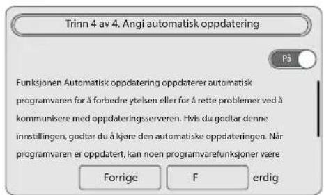 SAMSUNG WW10H9600EW - TRINN 4 - Angi automatisk oppdatering - 1