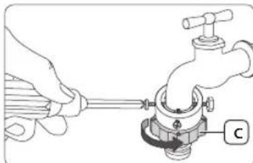 SAMSUNG WW10H9600EW - TRINN 4 - Koble til vannslangen - 4