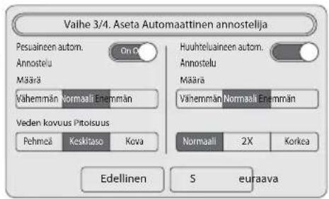 SAMSUNG WW10H9600EW - VAIHE 3 - Aseta automaattinen annihilija - 1