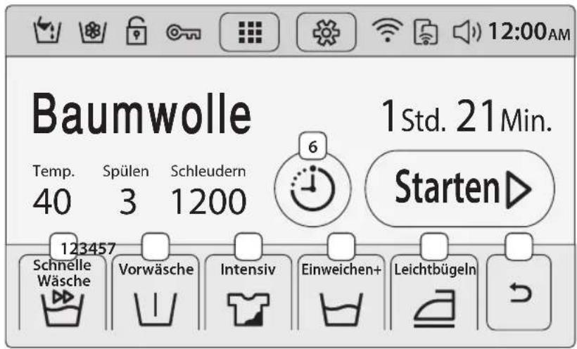 SAMSUNG WW10H9600EW - Schnellzugriffsleiste - 4