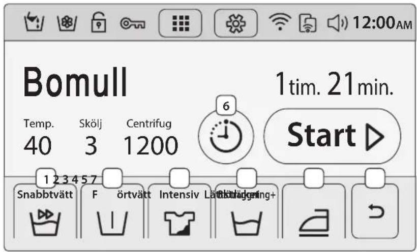 SAMSUNG WW10H9600EW - Alternativskärn - 1