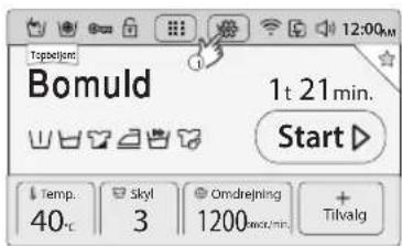 SAMSUNG WW10H9600EW - Tryk på ikonet Setup (Opsætning), og vælg Smart kontrol på menuen Netværk (Network). - 1