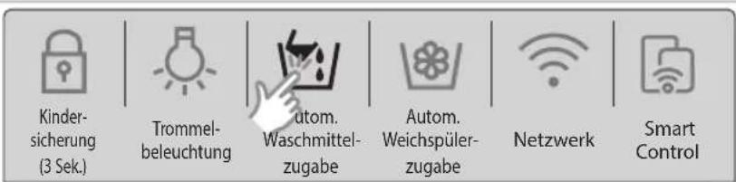 SAMSUNG WW10H9600EW - Schnellzugriffsleiste - 2