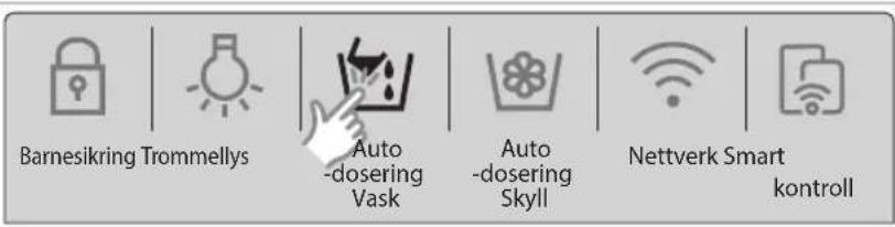 SAMSUNG WW10H9600EW - Hurtigmenylinje - 2