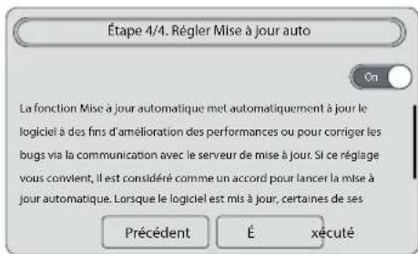 SAMSUNG WW10H9600EW - Étape 4: régler mise à jour auto - 1