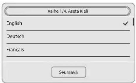 SAMSUNG WW10H9600EW - VAIHE 1 - Aseta kieli - 1