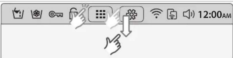 SAMSUNG WW10H9600EW - Schnellzugriffsleiste - 1