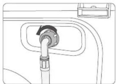 SAMSUNG WW10H9600EW - Vanninntaksfilter - 1