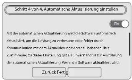 SAMSUNG WW10H9600EW - SCHRITT 4 - Automatische Aktualisierung einstellen - 1