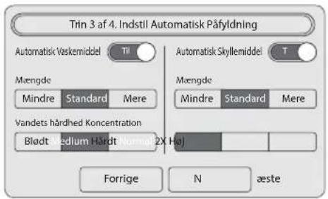 SAMSUNG WW10H9600EW - TRIN 3 - Indstil Automatisk Päfyldning - 1