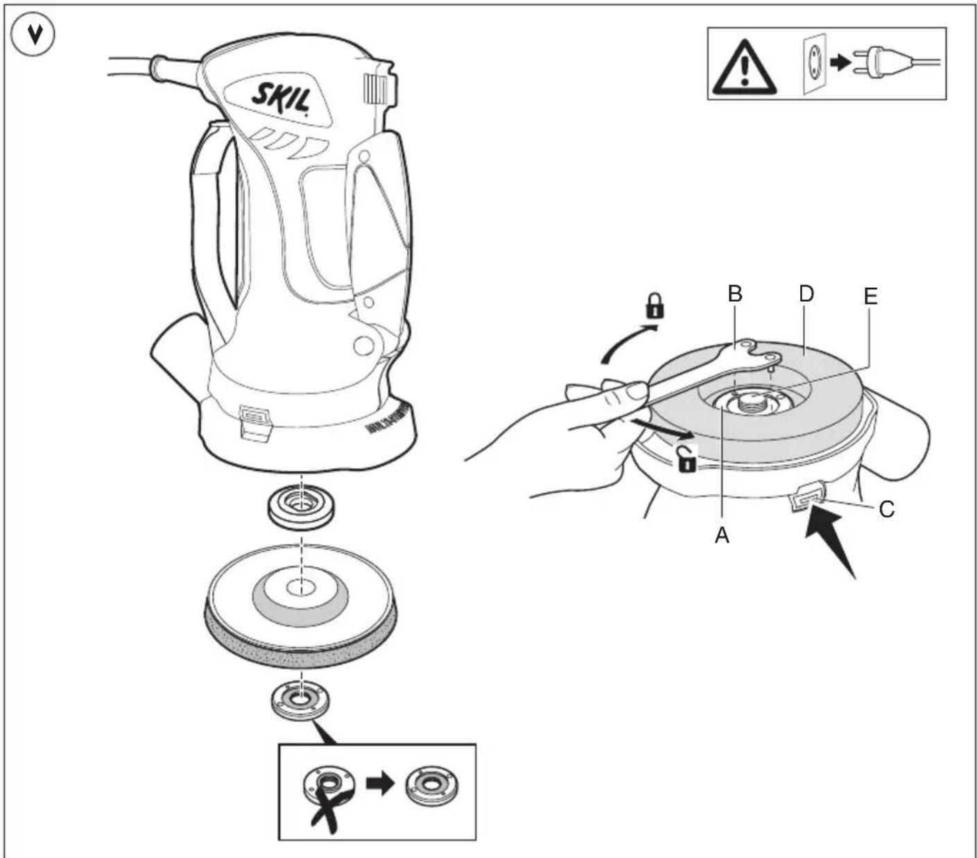 SKIL 8100 AC - 1) SIGURIA E ZONÉS SE PUNÉS - 11