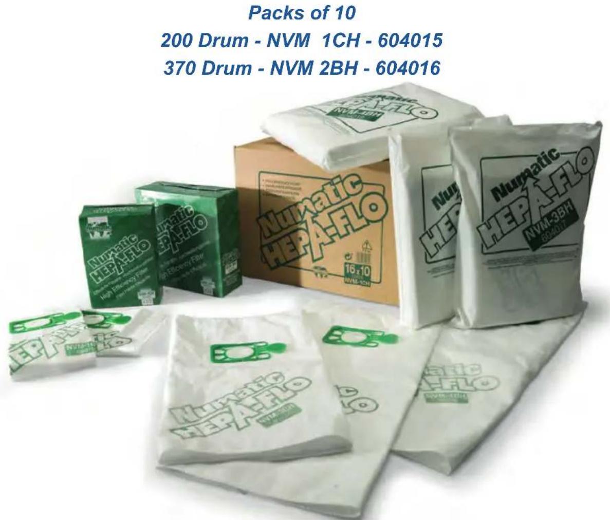Numatic PPR200A - HepaFlo Dust Bags - 1