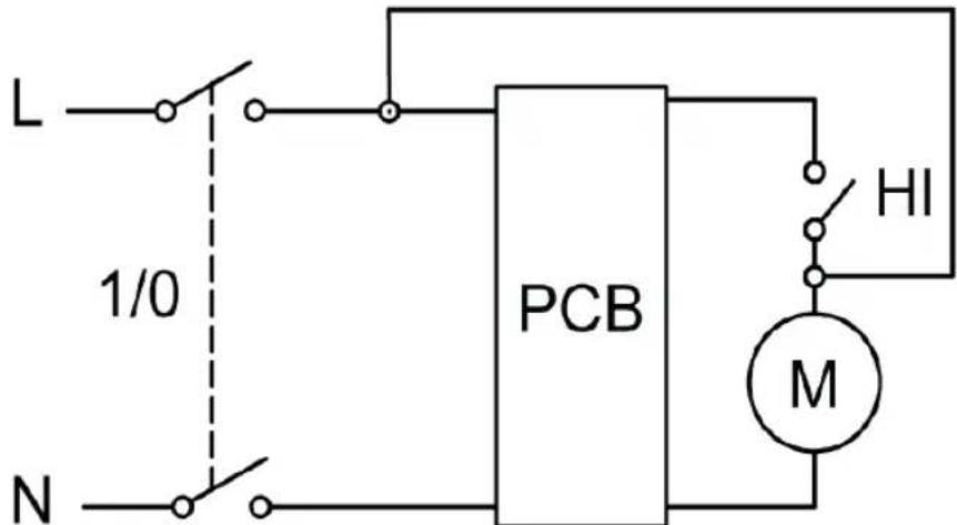 Numatic PPR200A - Bedradingsschema - 1