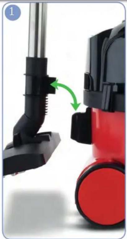 Numatic PPR200A - Wand docking - 3