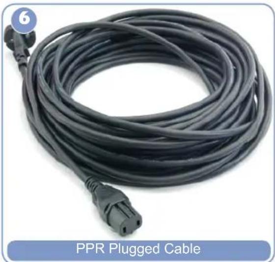 Numatic PPR200A - PPR Plugged Cable - 6
