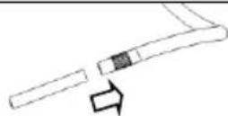 PowerPlus POWX308 - Hliníková hubica - 1