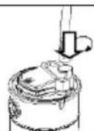 PowerPlus POWX308 - Functia de suflare a aerului - 1