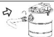 PowerPlus POWX308 - Painduv voolik - 1