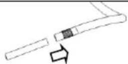 PowerPlus POWX308 - Aluminiumsrør - 1