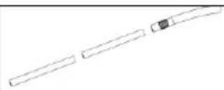 PowerPlus POWX308 - 7.5Rurka plastikowa - 1