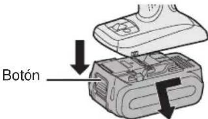 PANASONIC EY74A1X - Para extraer la batería: - 1