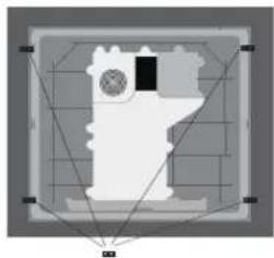 HOTPOINT KIB 644 C E - Fixação - 5
