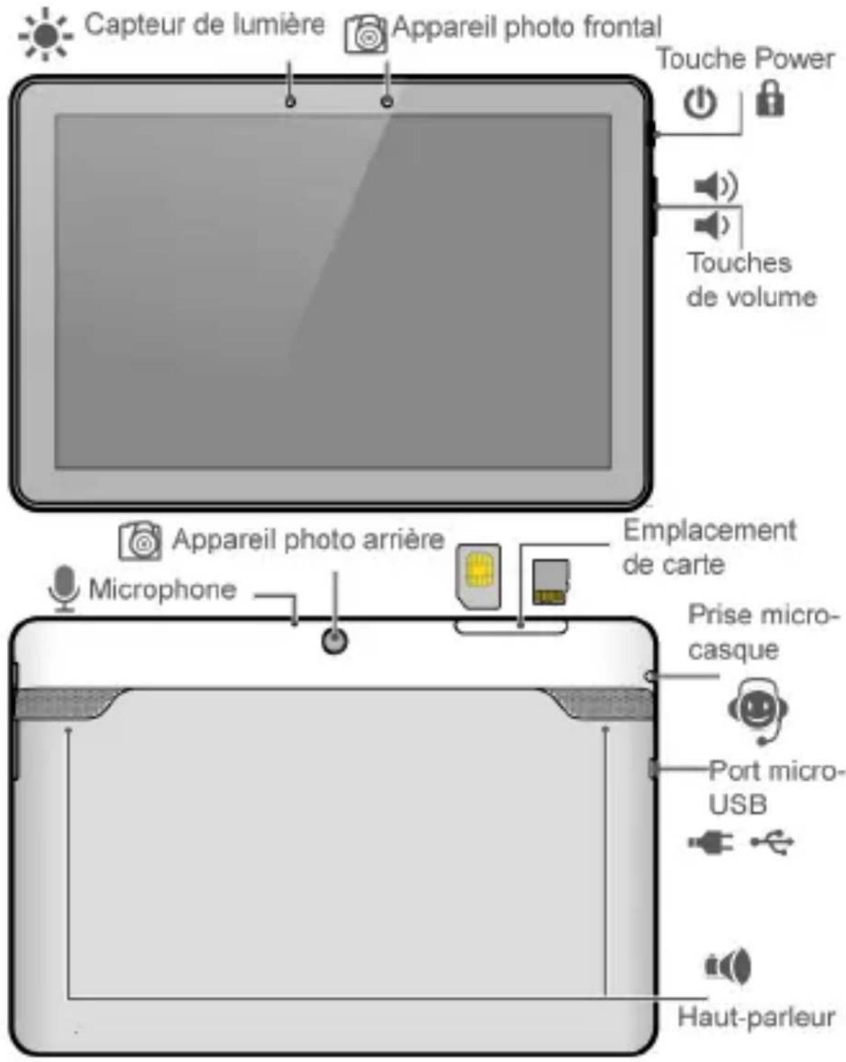 HUAWEI MediaPad 10 Link+ - HUAWEI MediaPad 10 Link+ en un coup d'œil - 1