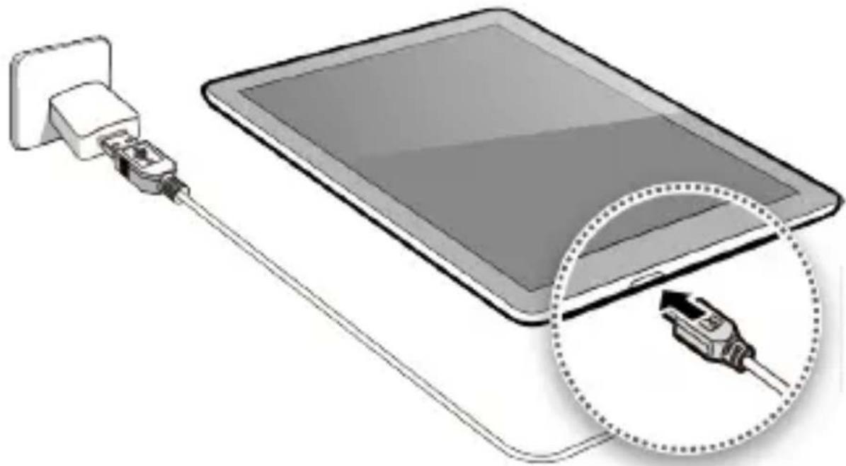 HUAWEI MediaPad 10 Link+ - De batterij opladen - 1