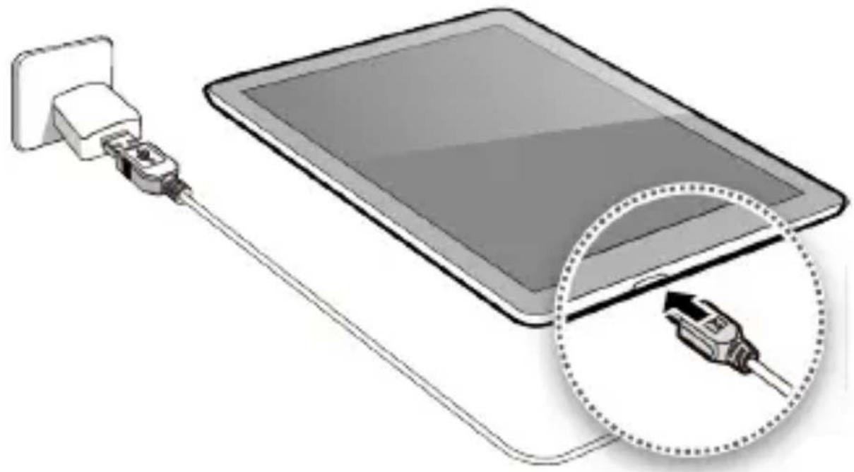 HUAWEI MediaPad 10 Link+ - Charging the Battery - 1