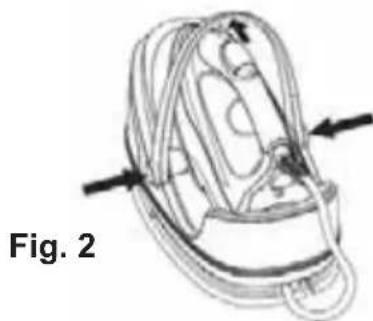 Mx Onda MXCPV2037 - Griff zum Tragen des Bügelzentrum - 2