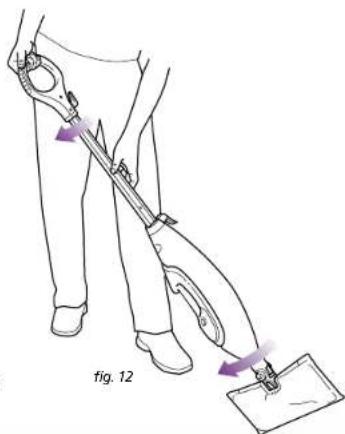 SIMEO Shark NT554 - Choix du débit vapeur - 1
