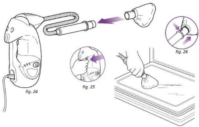 SIMEO Shark NT554 - Utilisation du nettoyeur vapeur portable avec le diffuseur vapeur compact - 1