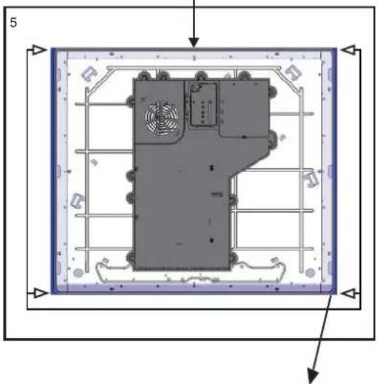 INDESIT VIX 633 C E - YcTaHOBkA npedeOxApaHntbHOn Waa6bI - 5
